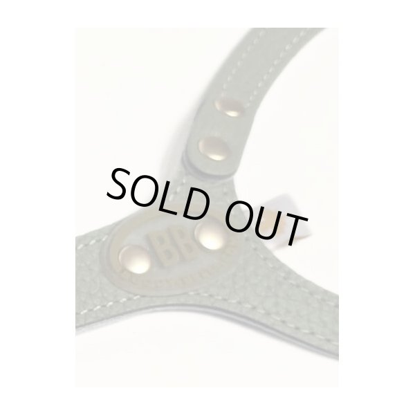 画像4: バディーベルトハーネス 7号 セージ・Sage・スワロフスキークリスタル付 (4)