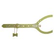 画像6: バディーベルトハーネス 4.5号 ピスタチオ・Pistachio スワロフスキークリスタル付 (6)