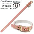 画像1: BB 首輪 コーラルドリーム・CoralDream 3号 (1)