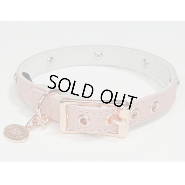 画像2: BB 首輪 ブラッシュ Blush 3号 スワロフスキークリスタル付 (2)