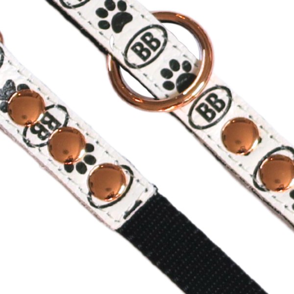 画像3: BBアクセントナイロンリードSサイズ ブラン Blanc バディベルト BUDDYBELT バディーベルト (3)