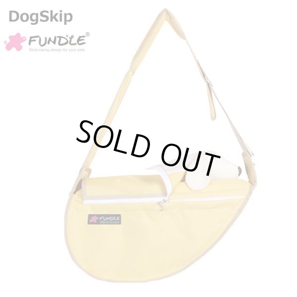 画像1: 犬用 猫用 ファンドルペットスリング バナナイエローキャリーバッグ ラージサイズ fundle 小型犬 (1)