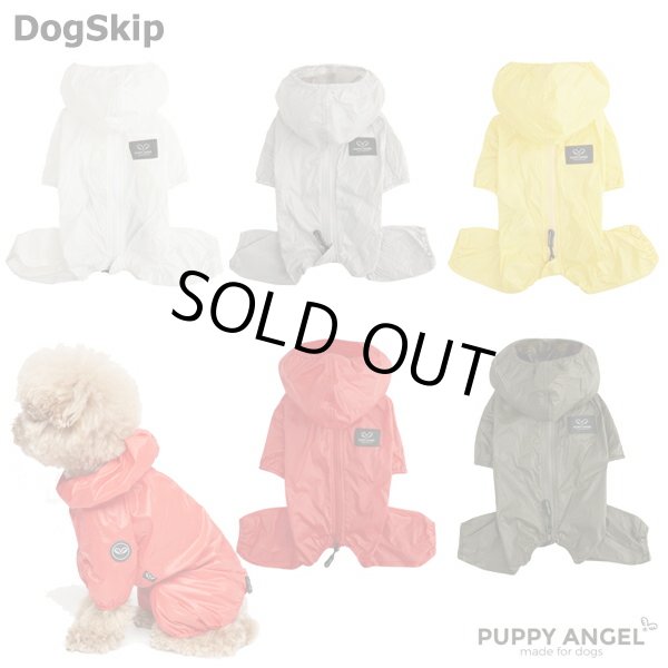 画像1: 犬用 女の子用 PAエアーカバーロール オールインワン つなぎ レインコート：2XL,3XLサイズ パピーエンジェル ペット用 ドッグ Puppy Angel(R) Air Cover Roll (All Cover, For Girl, Back Closure) (1)