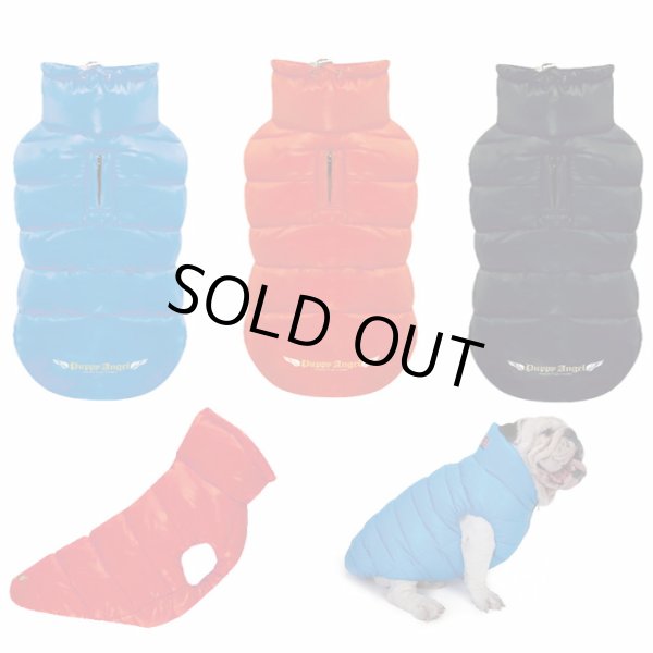 画像1: PAラブダウンベスト：3XL,4XL,5XL,6XL,7XLサイズ PUPPYANGEL パピーエンジェル 犬 服 犬 服 イヌ dog wear ウェア ドッグウェア 犬 服 中型犬 大型犬 ブルドッグ (1)