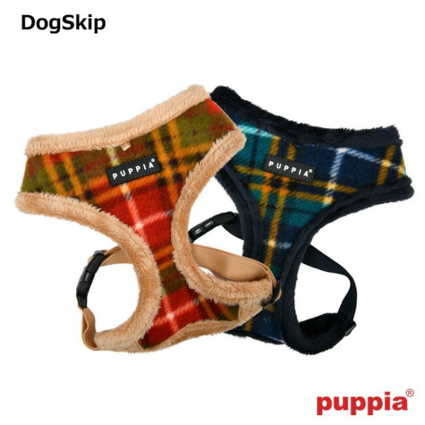 画像1: ノーマンハーネスA：XLサイズ 小型犬 犬 PUPPIA パピア ペット ハーネス胴輪 NORMAN HARNESS A (1)