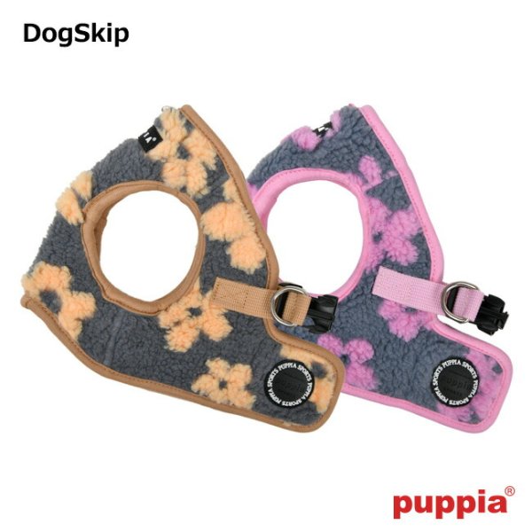 画像1: レンハーネスB：XLサイズ 小型犬 犬 PUPPIA パピア ペット REN HARNESS B 犬用 胴輪 (1)