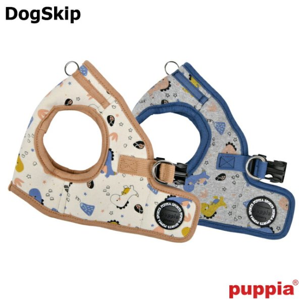画像1: パピア ミンミハーネスB：S,M,Lサイズ MINMI HARNESS B 胴輪 犬用 PUPPIA  ペット ドッグ (1)