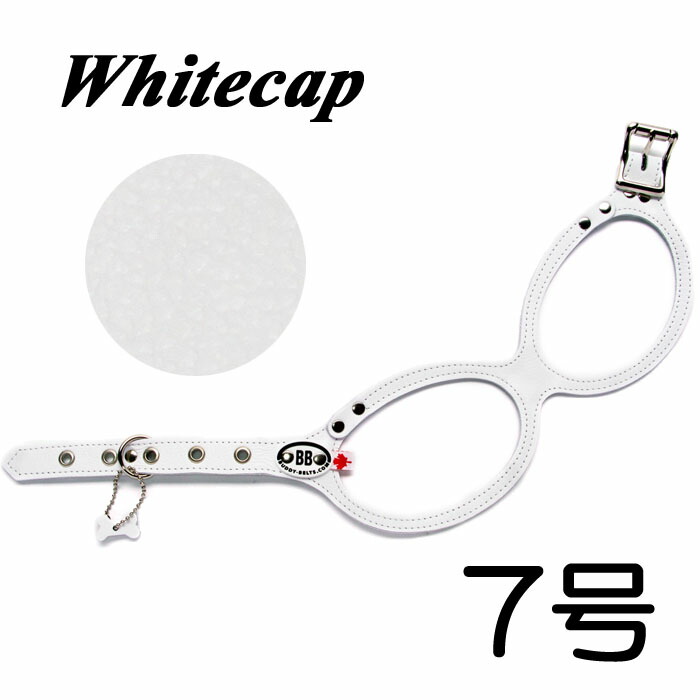 胴輪 ハーネス バディベルト 7号 ホワイトキャップ Whitecap ペット 犬 レザー 本革 BUDDYBELT バディーベルト 犬用 ドッグ バディーベルト正規輸入代理店 正規店